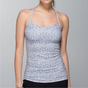 LULULEMON Power Y yoga tank top with shelf bra​